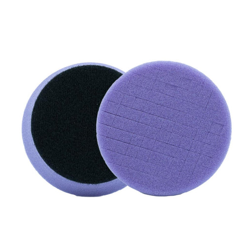 3.5" Light Purple Spider-Cut Foam Polishing Pad (2 Pack)